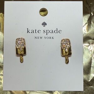 Kate Spade Gold Popsicle Earrings NWT